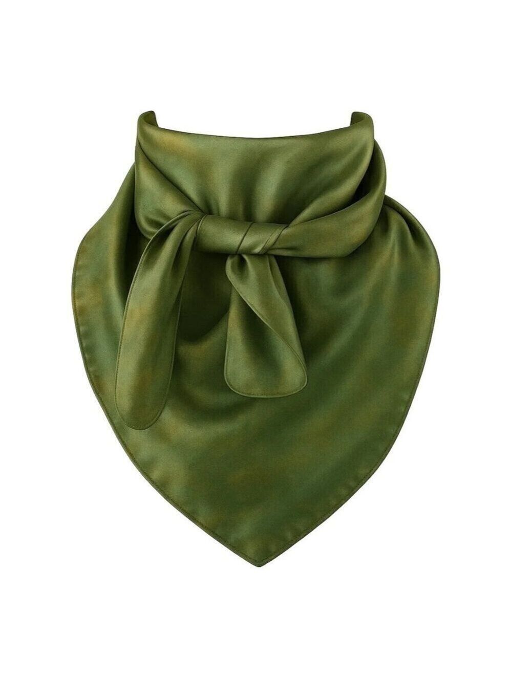 Green Wild Rage Large Scarf 23x23" Western Accessory Cowgirl or Cowboy